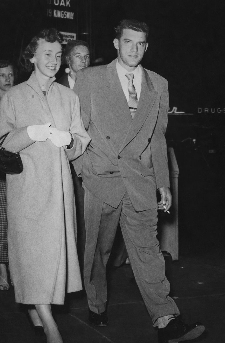 Geraldine and Kenneth as a young couple